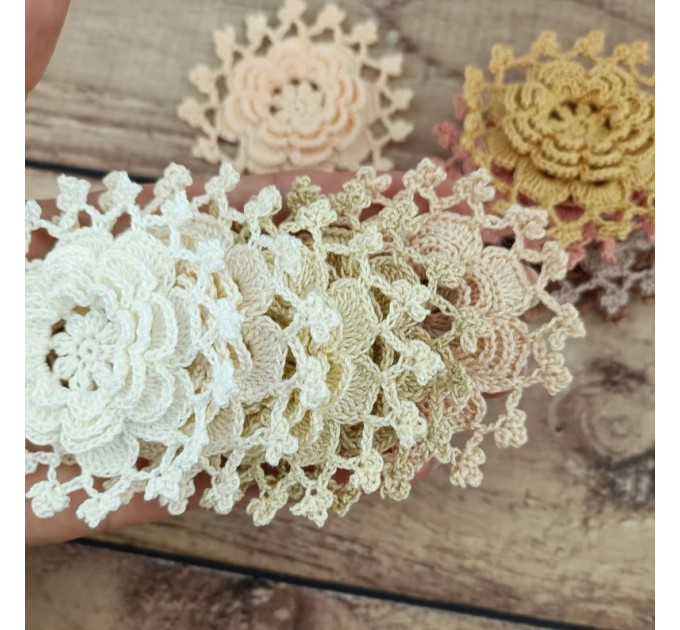 Layered Crochet Flower Pattern