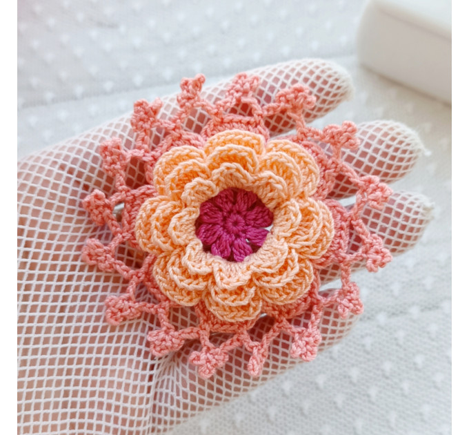 Layered Crochet Flower Pattern