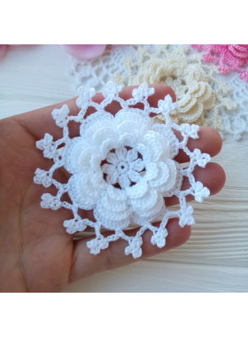 Layered Crochet Flower Pattern PDF Layered Crochet Flower Pattern PDF