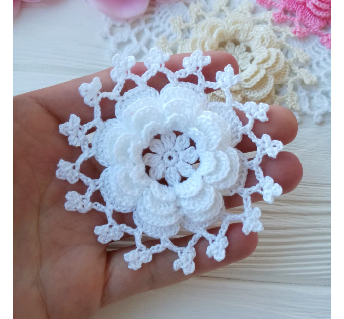 Layered Crochet Flower Pattern