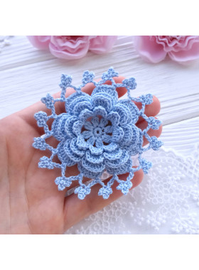 Layered Crochet Flower Pattern PDF Layered Crochet Flower Pattern PDF