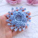 Layered Crochet Flower Pattern