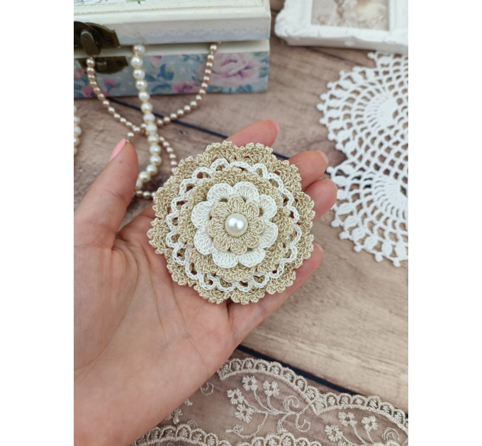 Layered Crochet Flower Pattern