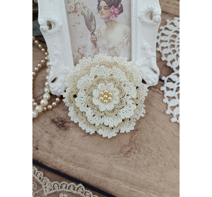 Layered Crochet Flower Pattern