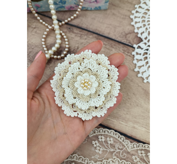 Layered Crochet Flower Pattern