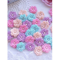 Crochet Flower Pattern PDF – Mini Floral Applique Tutorial