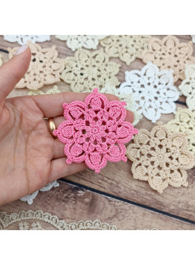 Crochet Flower Motif Pattern PDF Crochet Flower Motif Pattern PDF