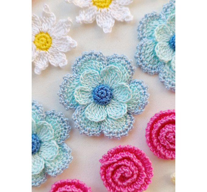 Layered Crochet Flower Pattern