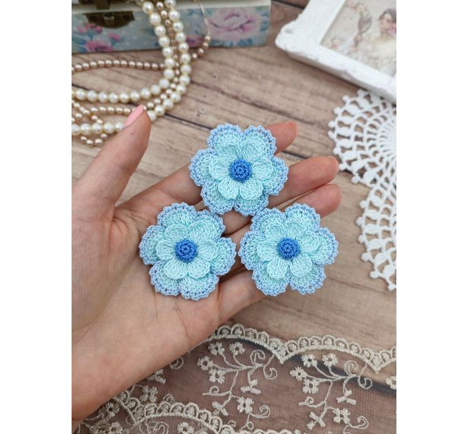 Layered Crochet Flower Pattern