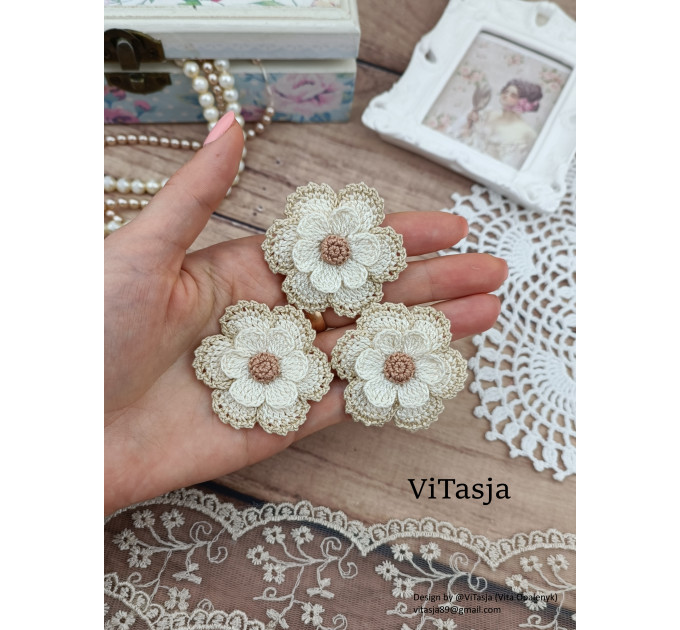 Layered Crochet Flower Pattern