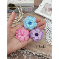Layered Crochet Flower Pattern PDF