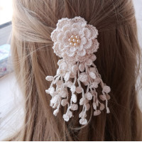 Crochet Flower Tassel Pattern PDF