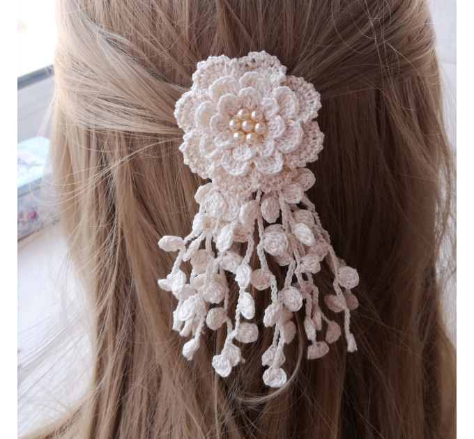 Crochet Flower Tassel Pattern