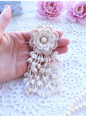 Crochet Flower Tassel Pattern PDF Crochet Flower Tassel Pattern PDF