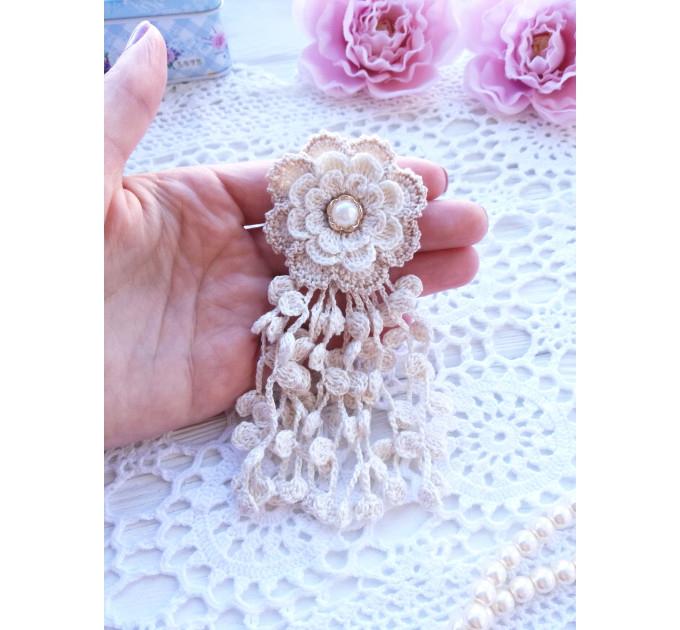 Crochet Flower Tassel Pattern