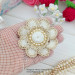 Crochet Flower Brooch Pattern