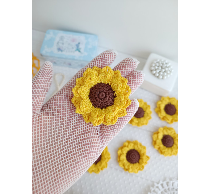 Crochet Sunflower Pattern