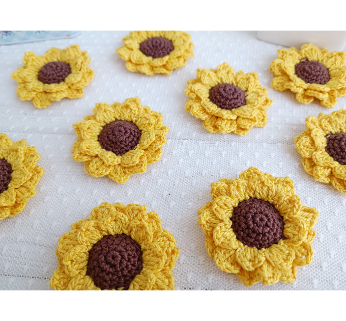 Crochet Sunflower Pattern