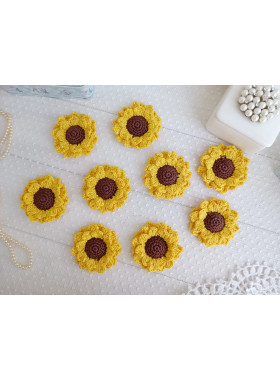 Crochet Sunflower Pattern PDF Crochet Sunflower Pattern PDF