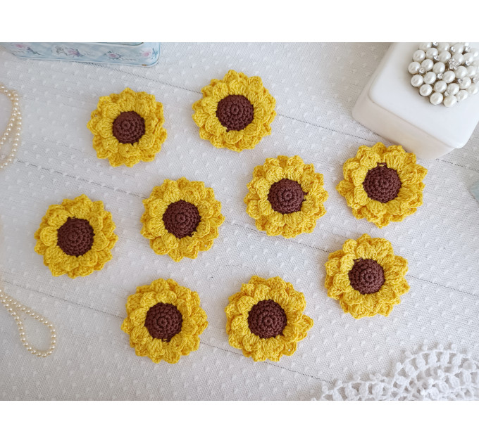 Crochet Sunflower Pattern