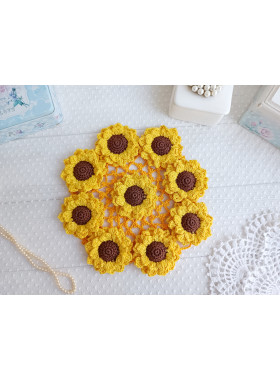 Crochet Sunflower Pattern PDF Crochet Sunflower Pattern PDF