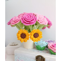 Crochet Sunflower Pattern PDF