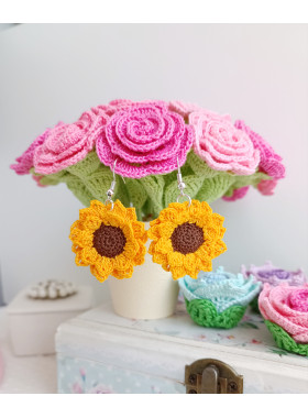 Crochet Sunflower Pattern PDF Crochet Sunflower Pattern PDF