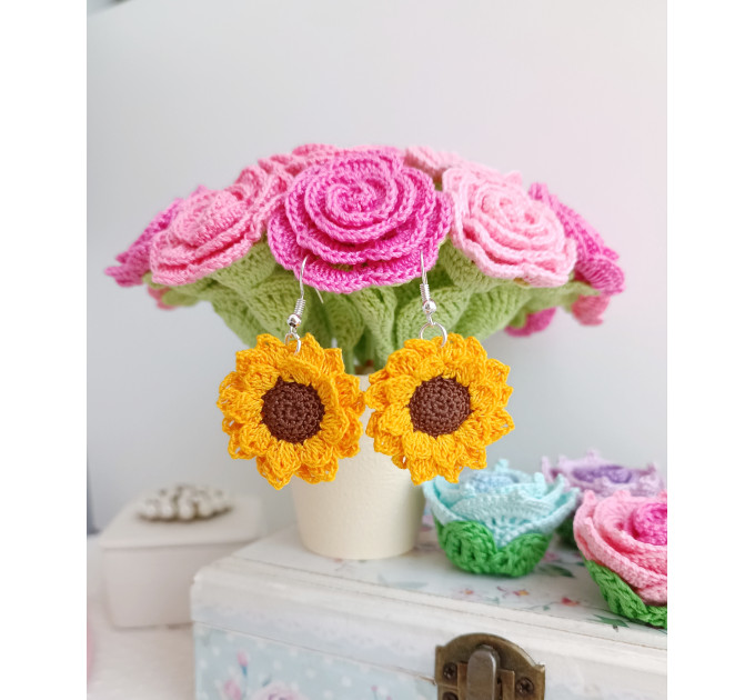 Crochet Sunflower Pattern