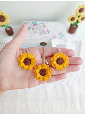 Crochet Sunflower Pattern PDF Crochet Sunflower Pattern PDF