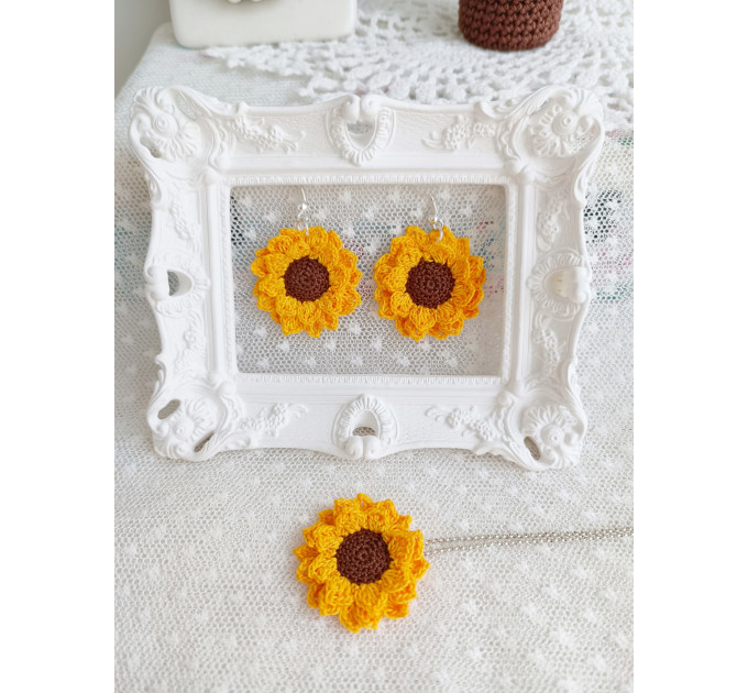 Crochet Sunflower Pattern