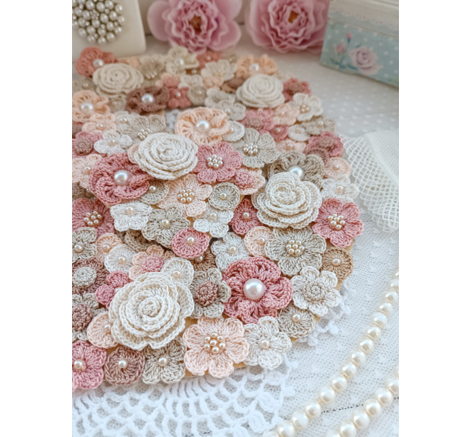 Crochet Floral Letter Pattern