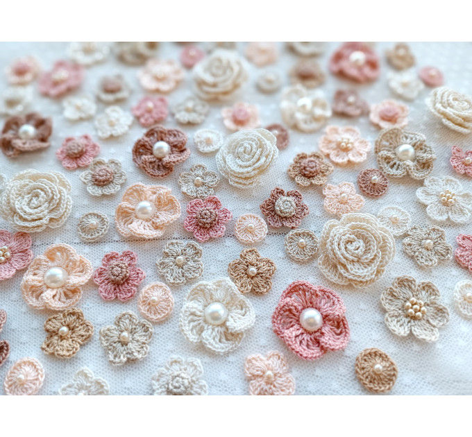 Crochet Floral Letter Pattern