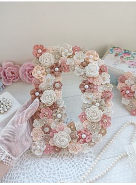 Crochet Floral Letter Pattern PDF Crochet Floral Letter Pattern PDF