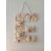 Crochet Floral Letter Pattern