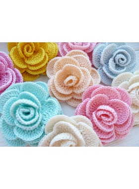 Crochet Rose Flower Pattern PDF Crochet Rose Flower Pattern PDF