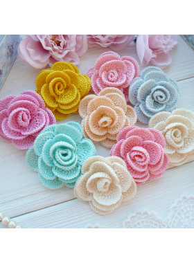 Crochet Rose Flower Pattern PDF Crochet Rose Flower Pattern PDF