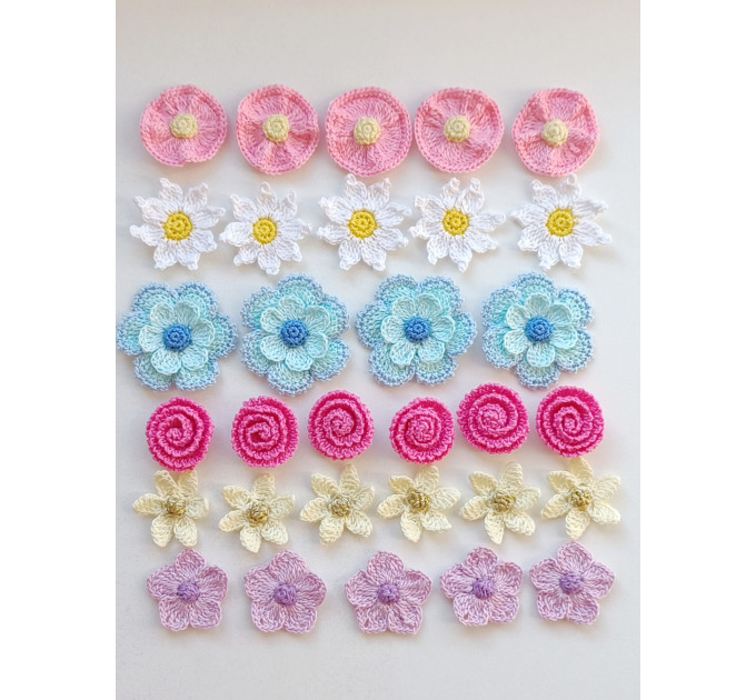 Crochet Flower Collection Pattern