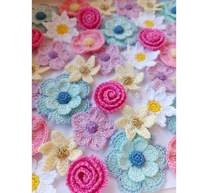 Crochet Flower Collection Pattern