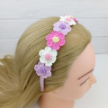 Crochet Flower Hairband Pattern PDF