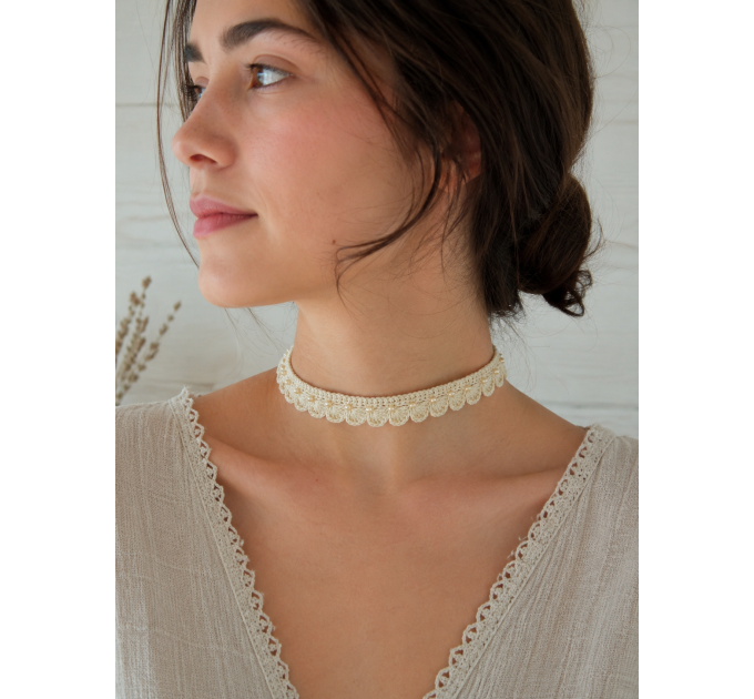 Crochet Lace Choker Pattern PDF