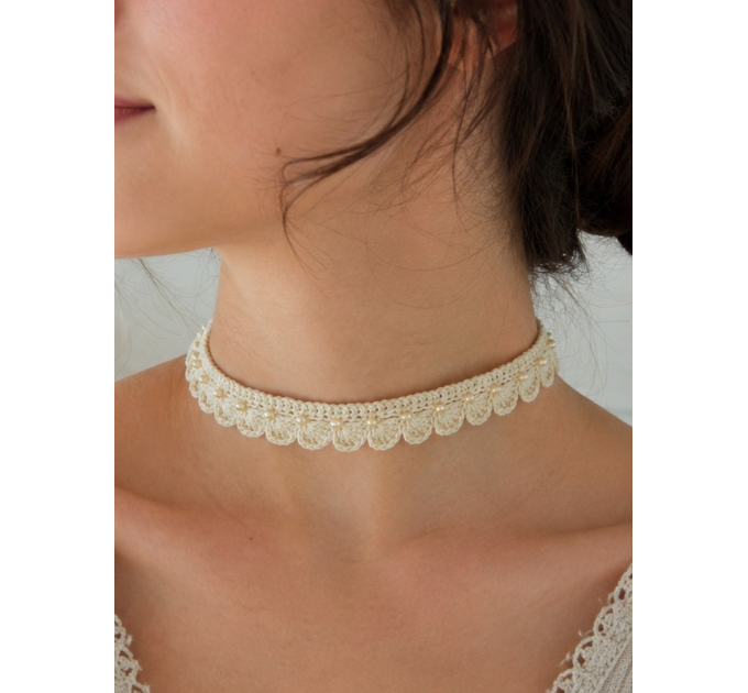 Crochet Lace Choker Pattern PDF