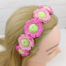 Crochet Flower Headband Pattern PDF