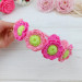 Crochet Flower Headband Pattern PDF
