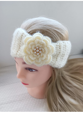 Crochet Flower Headband Pattern PDF