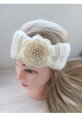 Crochet Flower Headband Pattern PDF