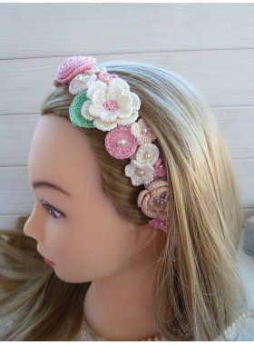 Crochet Floral Belt Pattern PDF