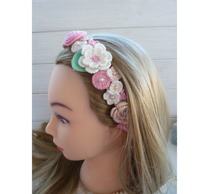 Crochet Floral Belt Pattern PDF