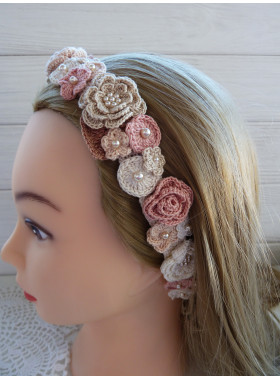 Crochet Floral Belt Pattern PDF