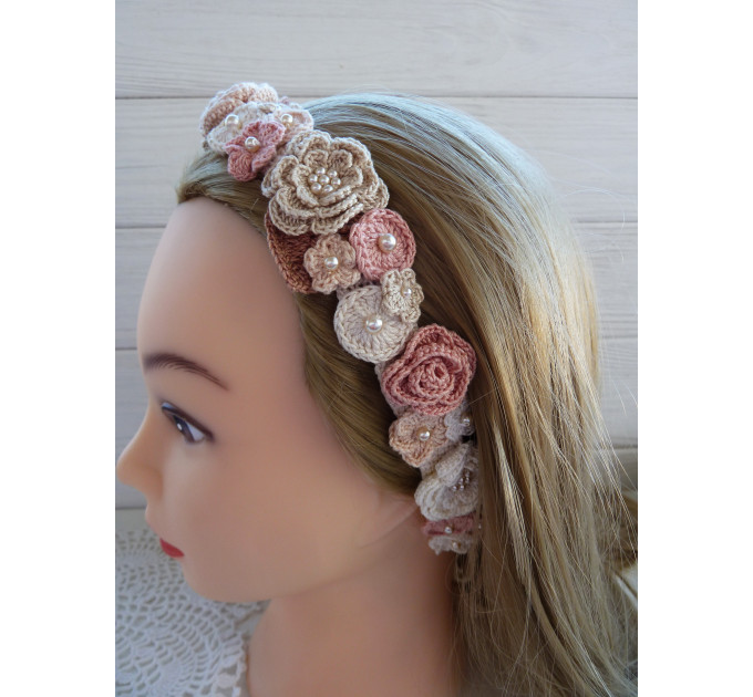 Crochet Floral Belt Pattern PDF
