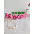 Crochet Rose Headband Pattern PDF